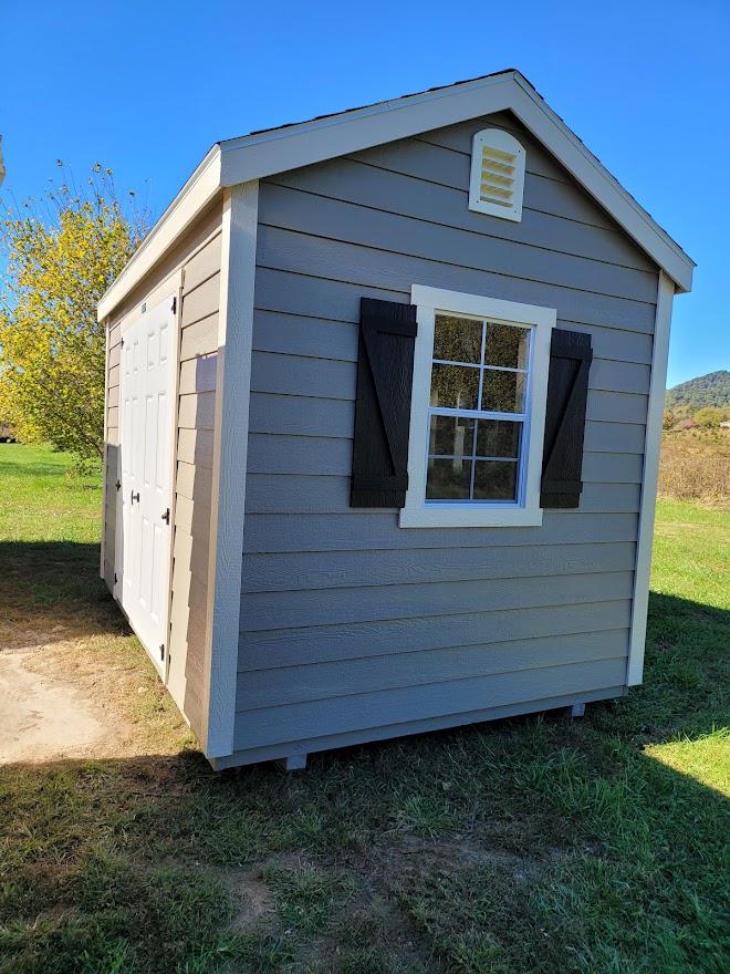 Marion #16306 - 8x12 CLAY LAP SIDED BLDG - 10 YR WARRANTY