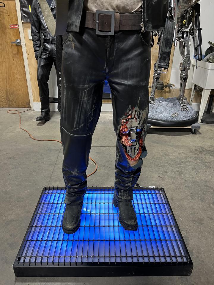 Battle Damaged T2 Terminator Arnold Schwarzenegger