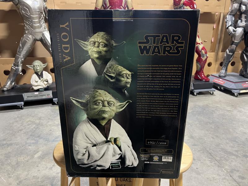 Life Size Sideshow Star Wars Yoda Bust