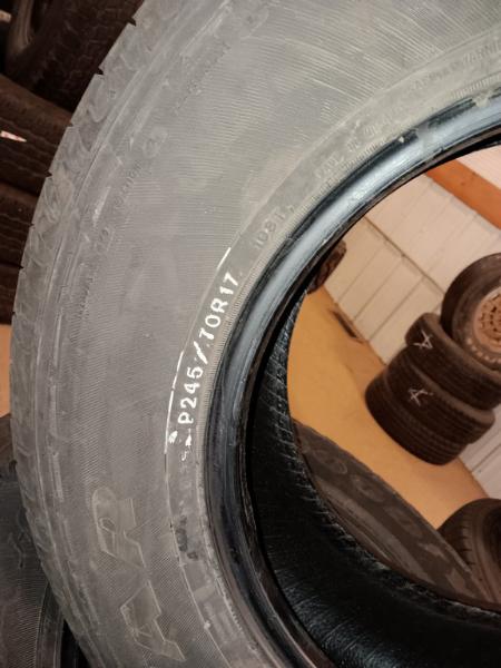 245/70R17 Goodyear Fortera HL Tires Set of 4