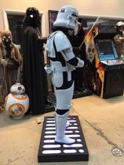 Life Size Star Wars Stormtrooper with Blaster Full Size