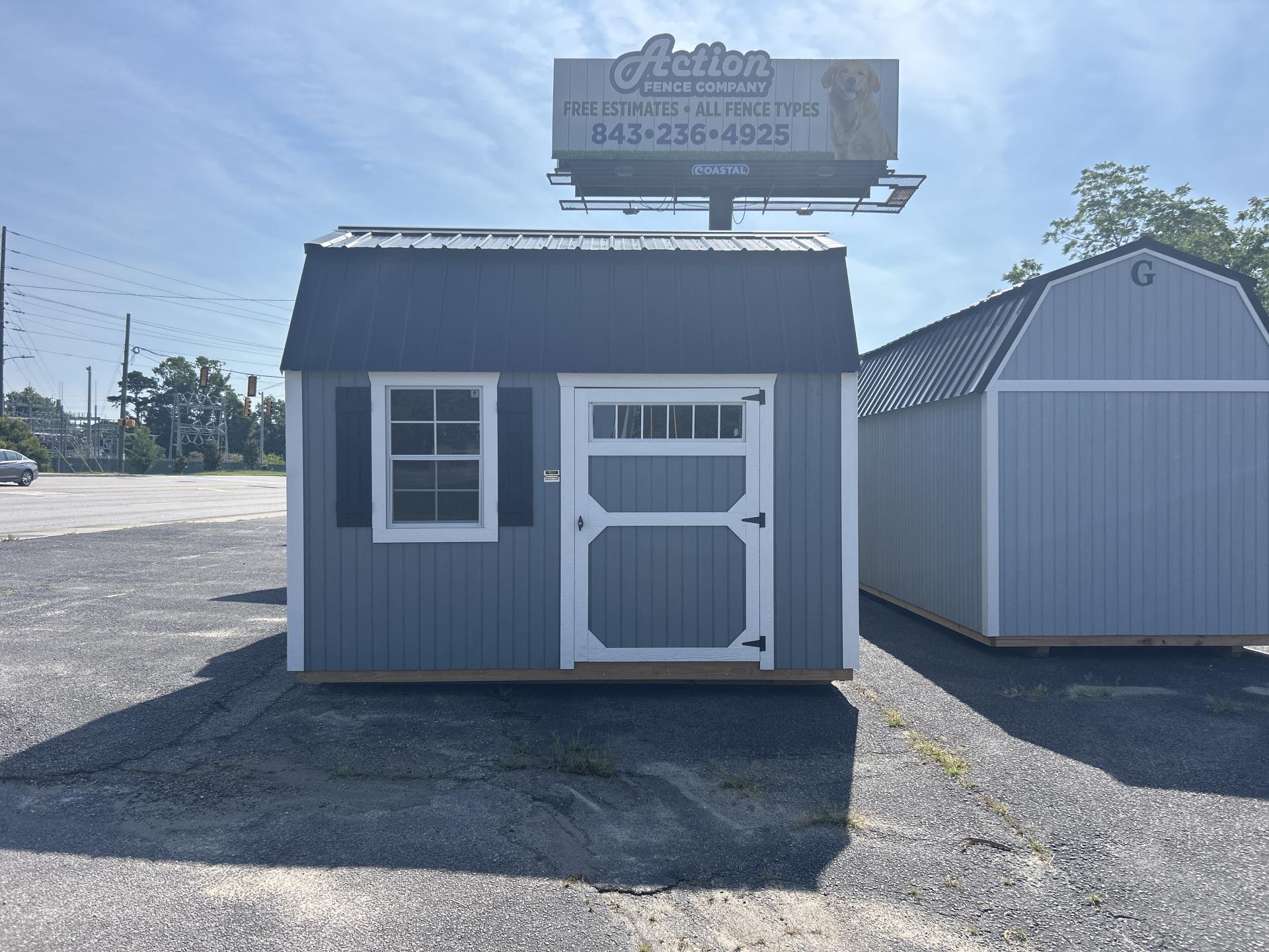08x12 SIDE LOFTED BARN