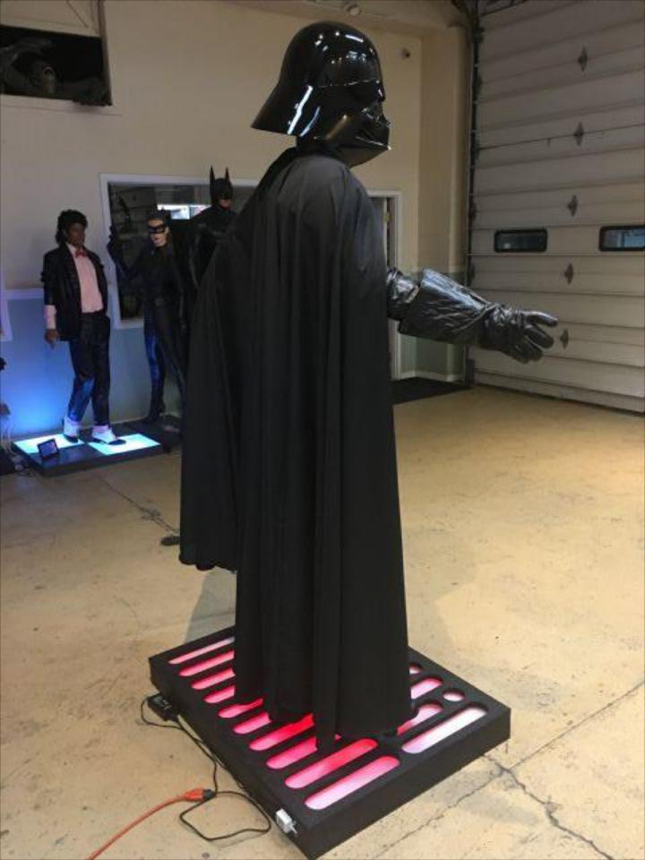 Life Size Star Wars Darth Vader with Lightsaber