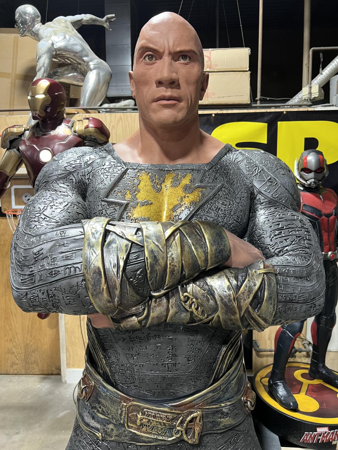 Life Size Black Adam Duane The Rock Johnson