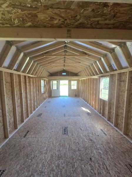 🔥15% OFF - SAVE $1,955 12X28 Lofted Barn w/Electrical - $11,083 or $438 Down & $438/Mo - NO CREDIT CHECK - FREE DELIVERY & BLOCKS (50 miles)