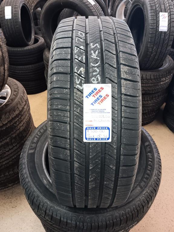255/55R20 Michelin Defender 2 Tires Set of 4