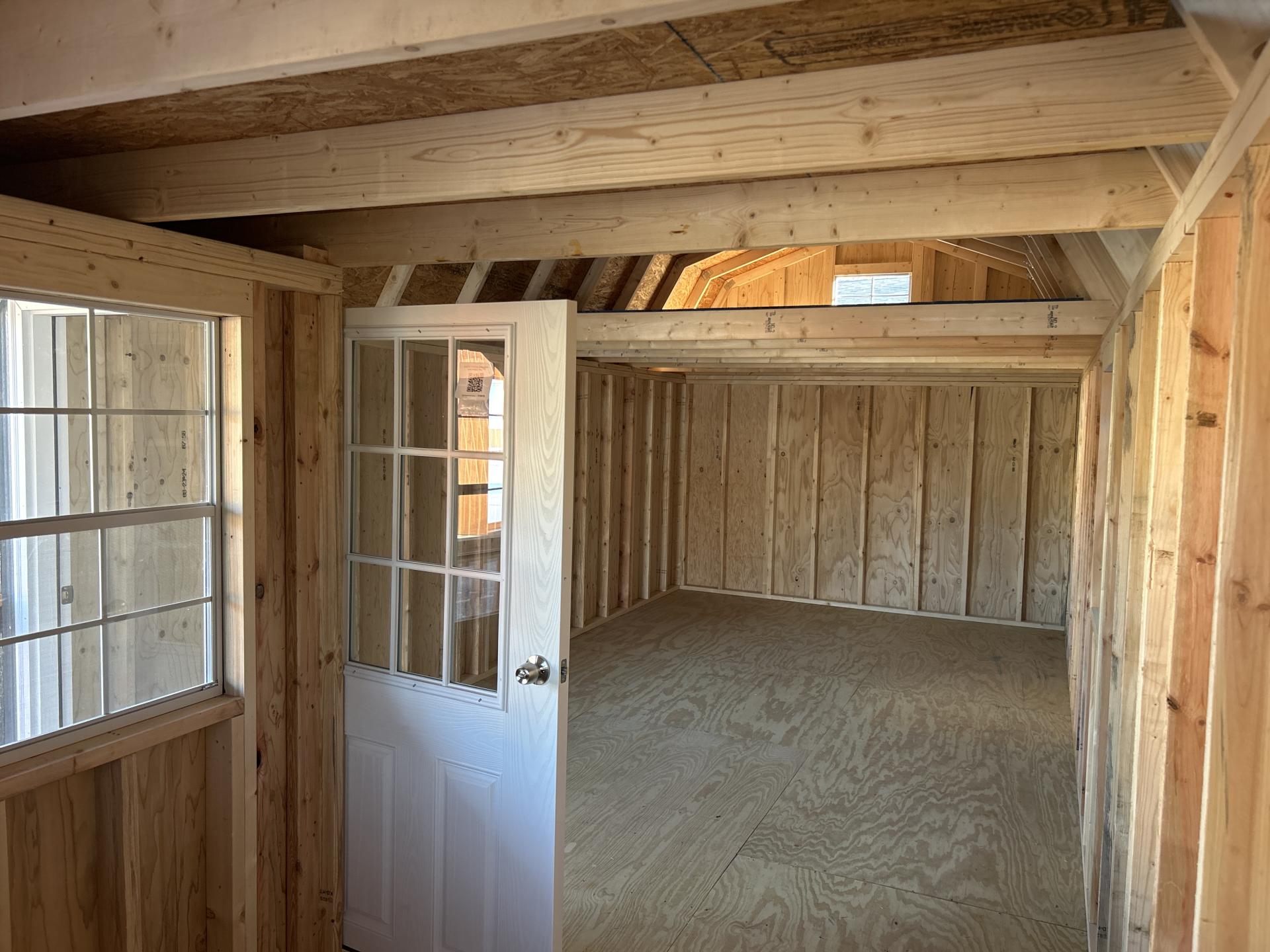 12x32 WRAPAROUND LOFTED BARN CABIN