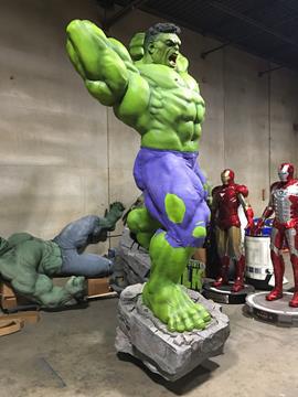 Life Size PROTOTYPE Incredible Hulk 1 of 4