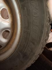 175/70R13 Firestone Winterforce Tires with 4 Bolt Honda Rims Set of 4