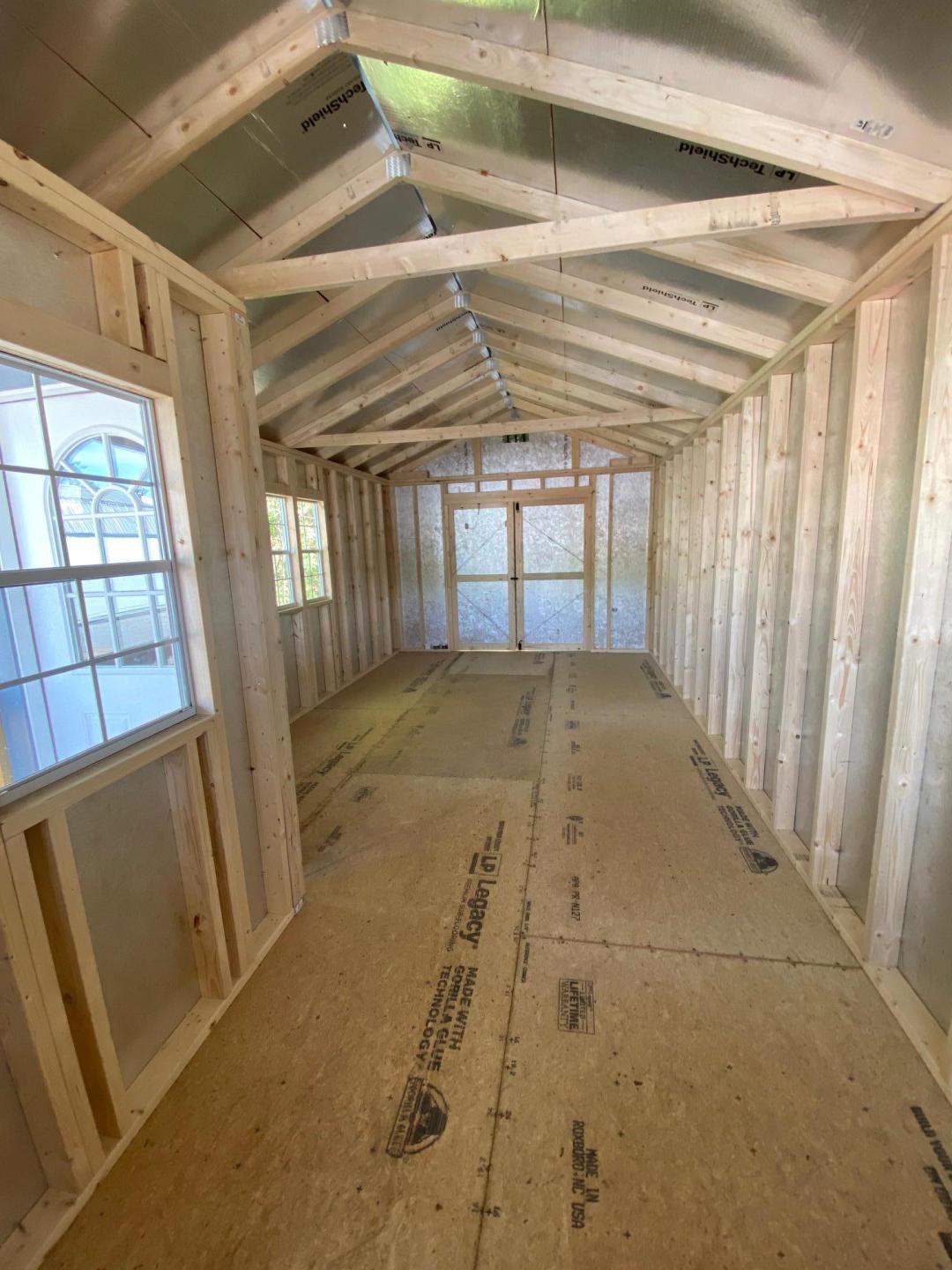 MORGANTON: 12x28 Utility with porch package