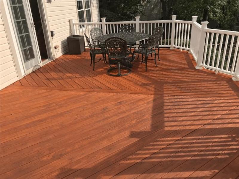 Deck Staining