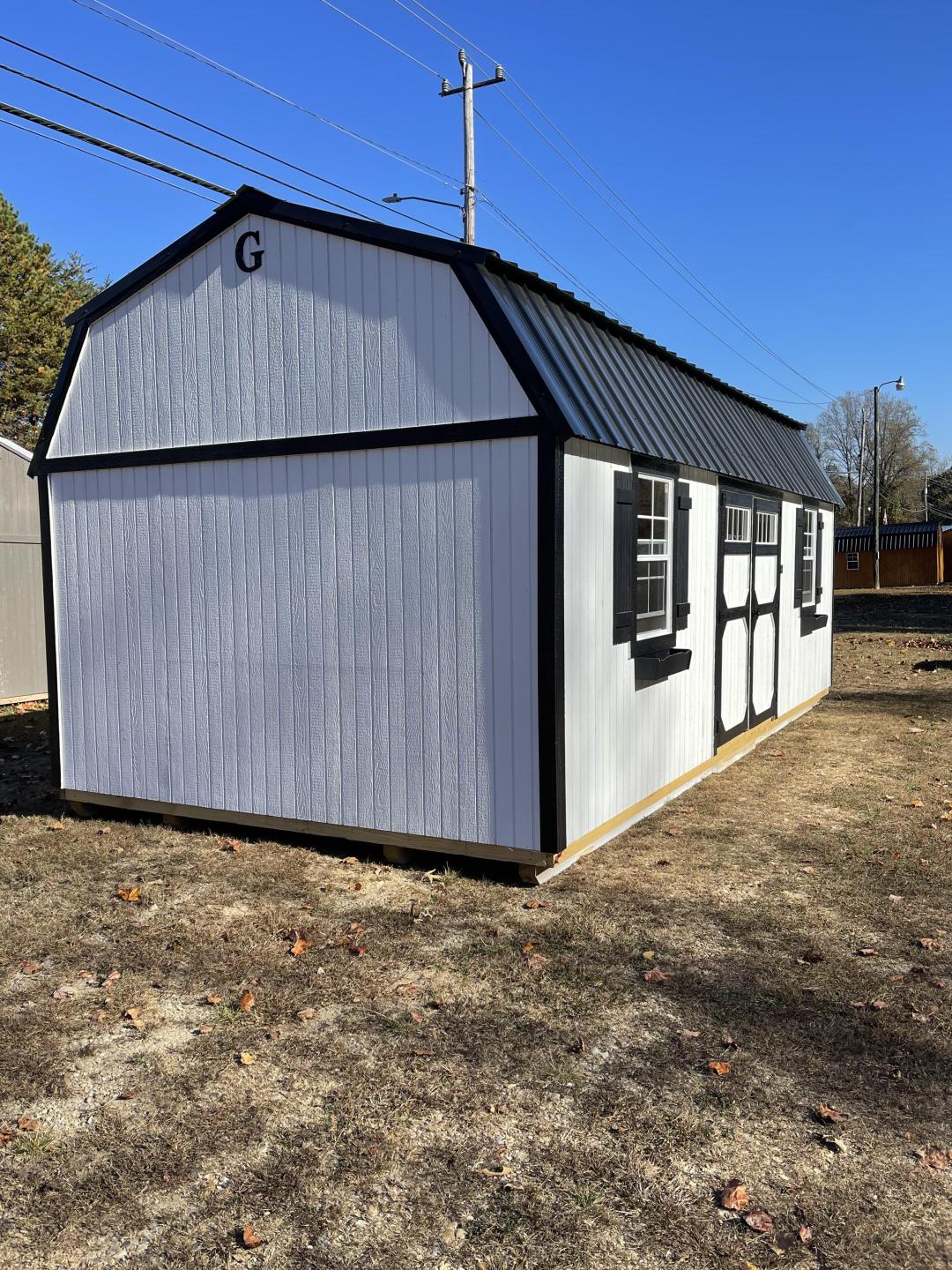 12x24 Side Lofted Barn