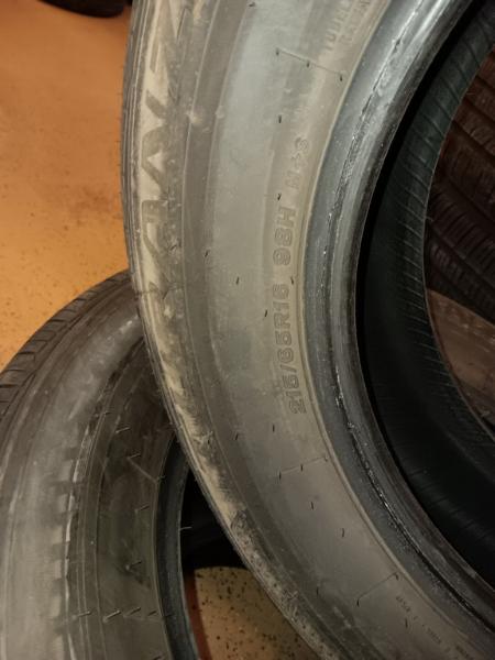 215/65R16 Bridgestone Turanza EL440 Tires Set of 4