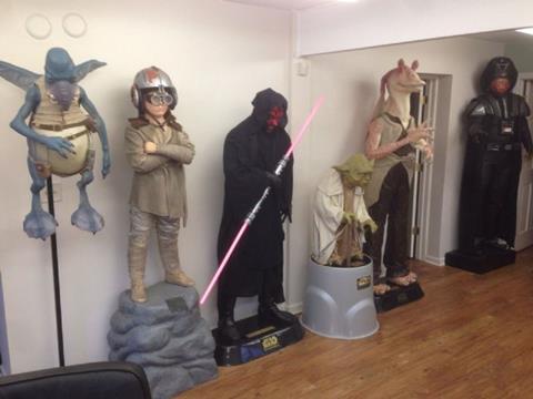 Life Size Star Wars Phantom Menace Collection