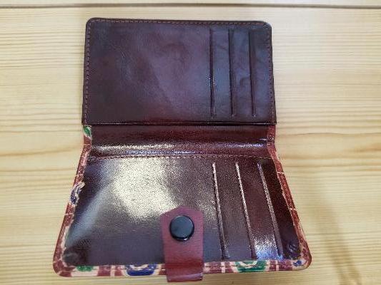 Genuine Leather Bifold Wallet.