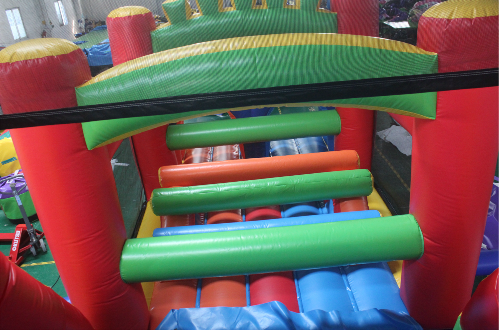 Rainbow Rush Obstacle Course