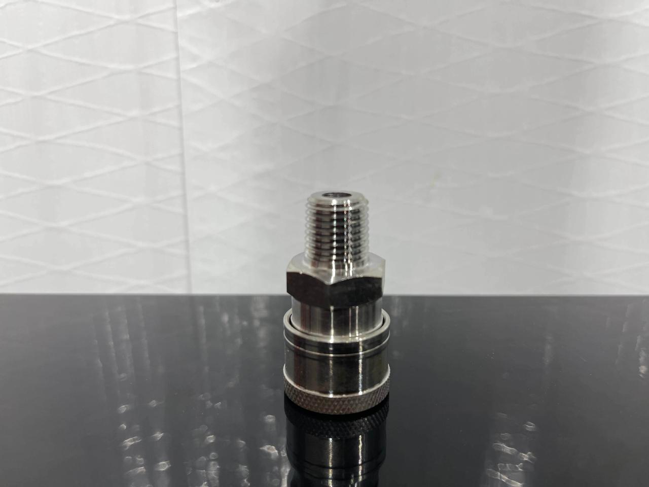 Stainless Steel 1/4" Male Thread Female Quick Connect Fitting
