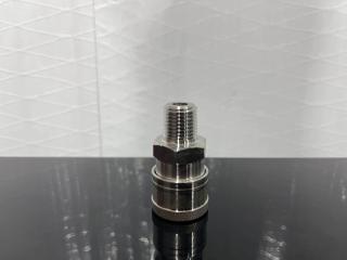 Stainless Steel 1/4" Male Thread Female Quick Connect Fitting
