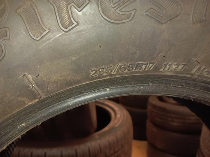 265/65R17 Firestone Destinantion LE3 Tires Set of 4