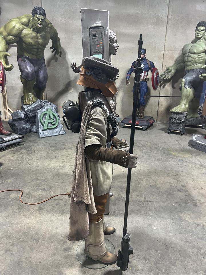 Star Wars Return of the Jedi Princess Leia Boushh and Han Solo In Carbonite