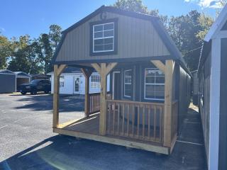 12x32 WRAPAROUND LOFTED BARN CABIN
