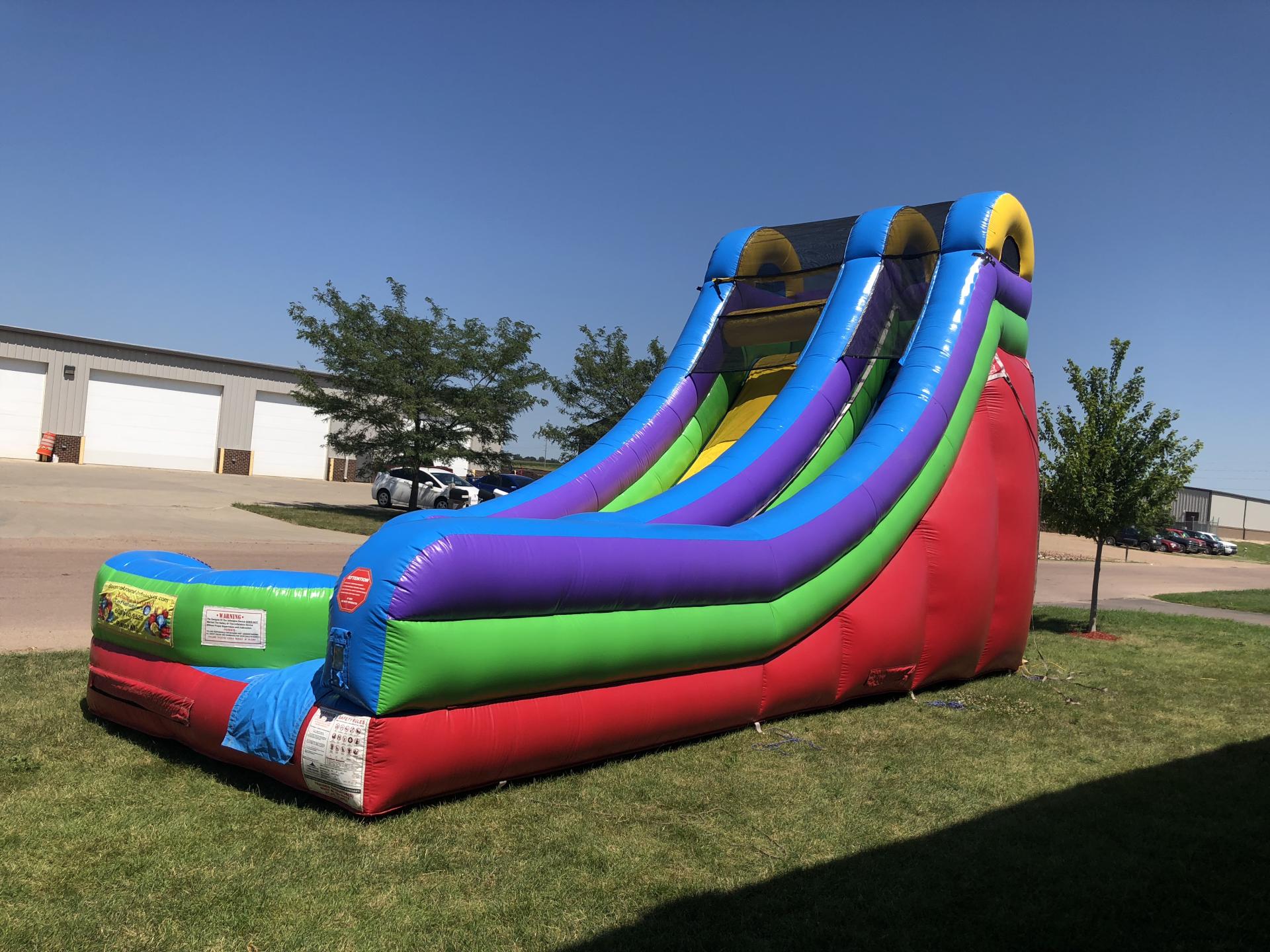 18'Wacky Slide (wet/dry)