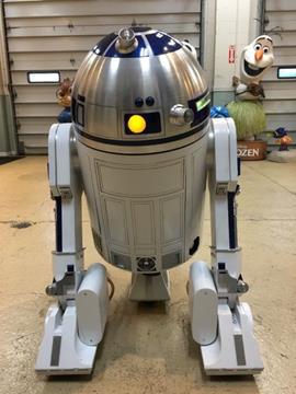 Life Size Star Wars Steel and Aluminum RC R2D2