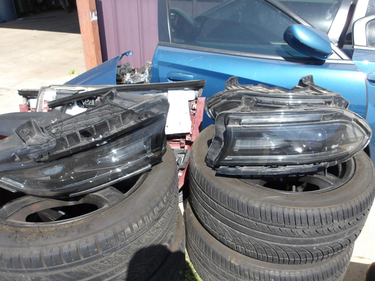 Illinois State Police Seized Dodge Charger Body Parts