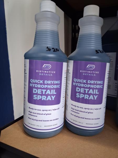 Quick Drying Hydrophobic Detail Spray 1 Qt