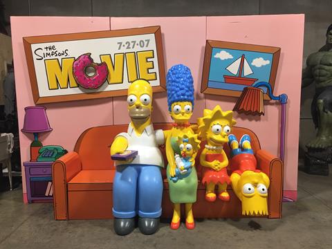 Life Size The Simpsons Theater Display