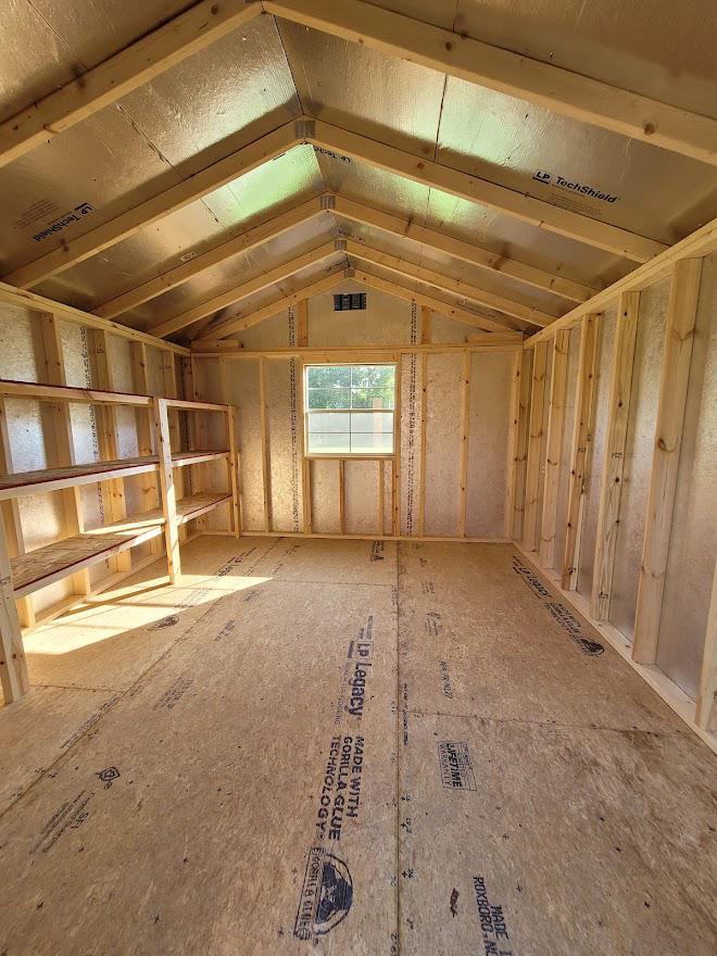 Marion - 12x12 Utility Building with Shelving