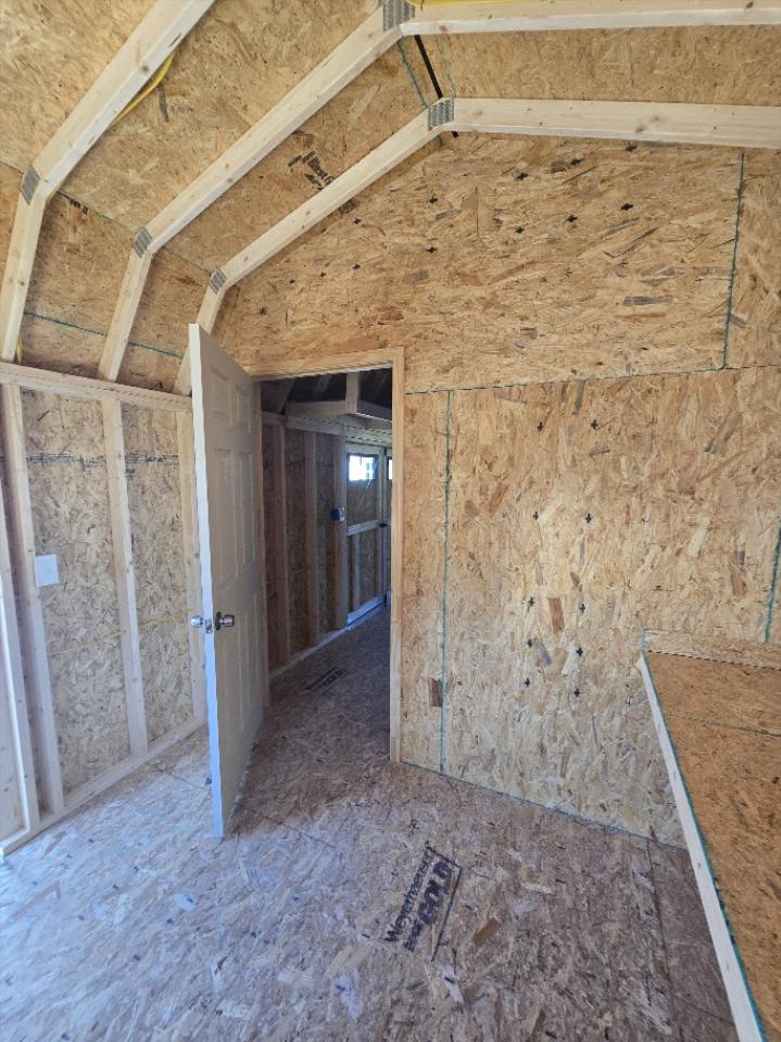 $1,013 off! -10x24 BARN W/DIVIDER WALL/100 AMP ELECT./WORKBENCH & MORE - $9,118 OR $360DOWN & $360/MO - FREE DELIVERY & BLOCKS
