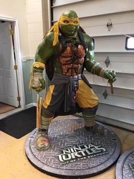 Life Size TMNT Teenage Mutant Ninja Turtles Full Size Paramount Pictures