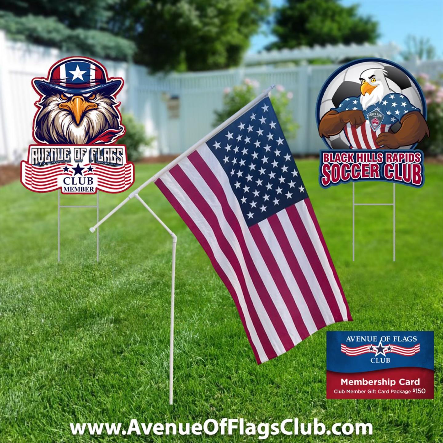 BH Rapids "X-tremely Patriotic" Membership
