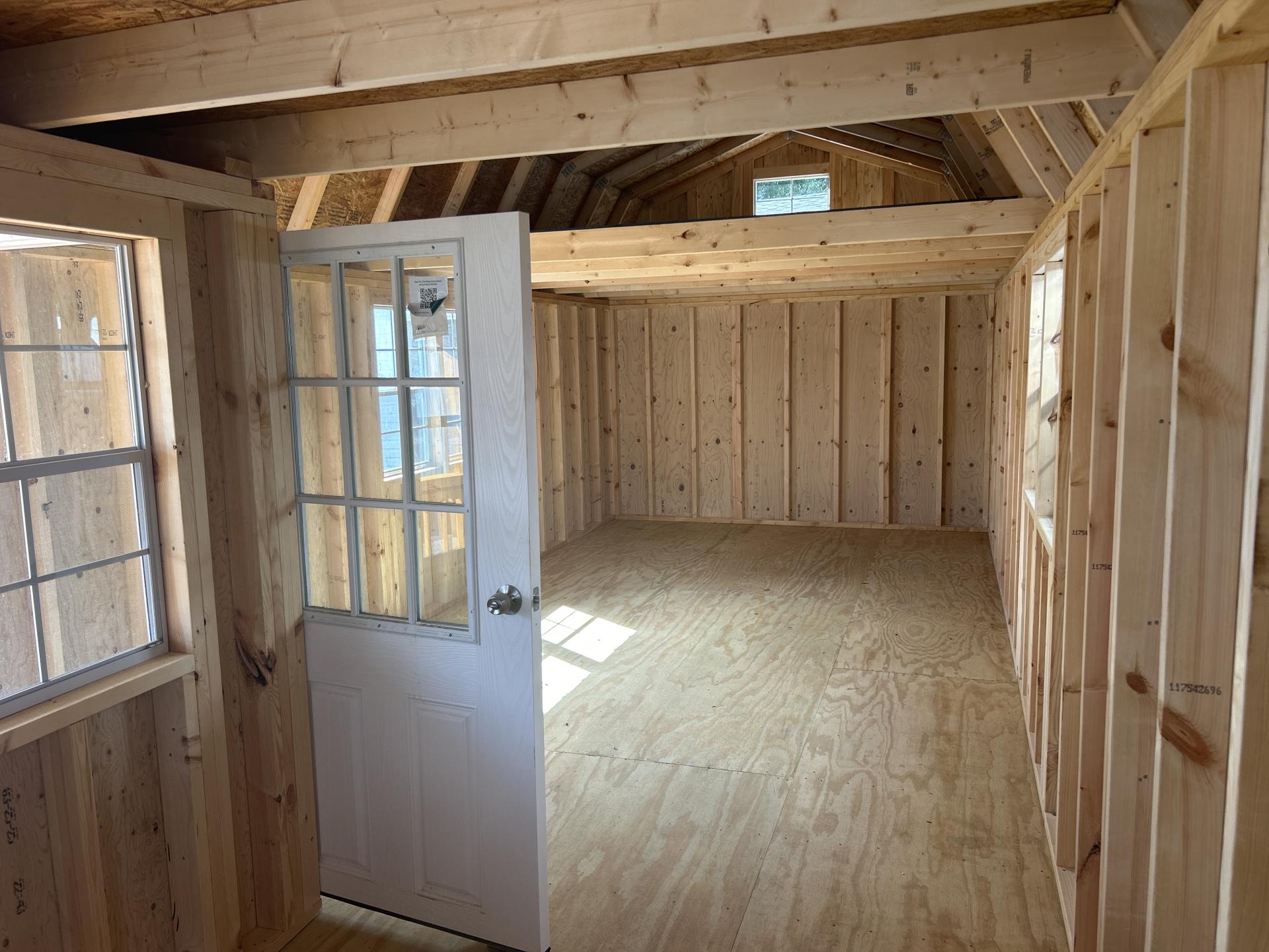 12x32 WRAPAROUND LOFTED BARN CABIN