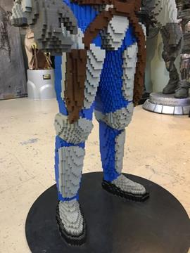 Life Size LEGO Star Wars Jango Fett