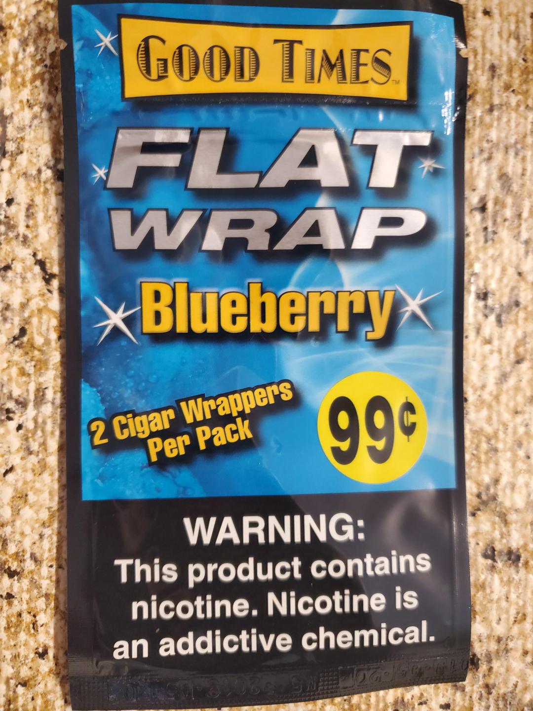 BLUEBERRY FLATWRAP