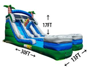 17' Surfs Up Slide