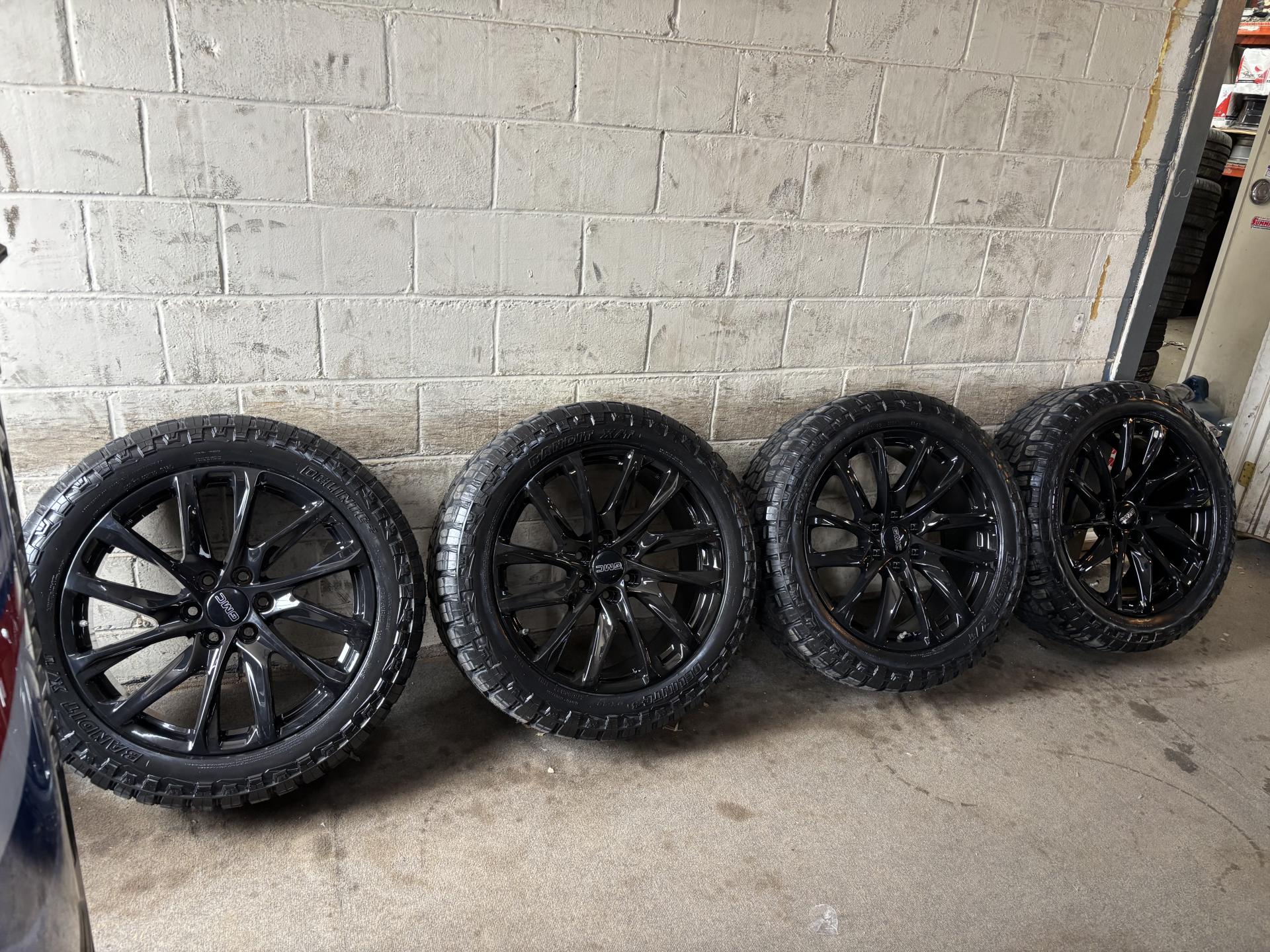 GMC 22” Wheels and Tires