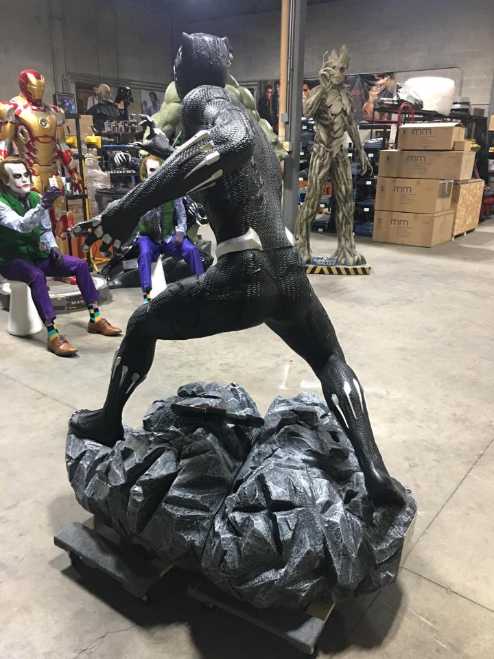 Life Size Marvel Black Panther