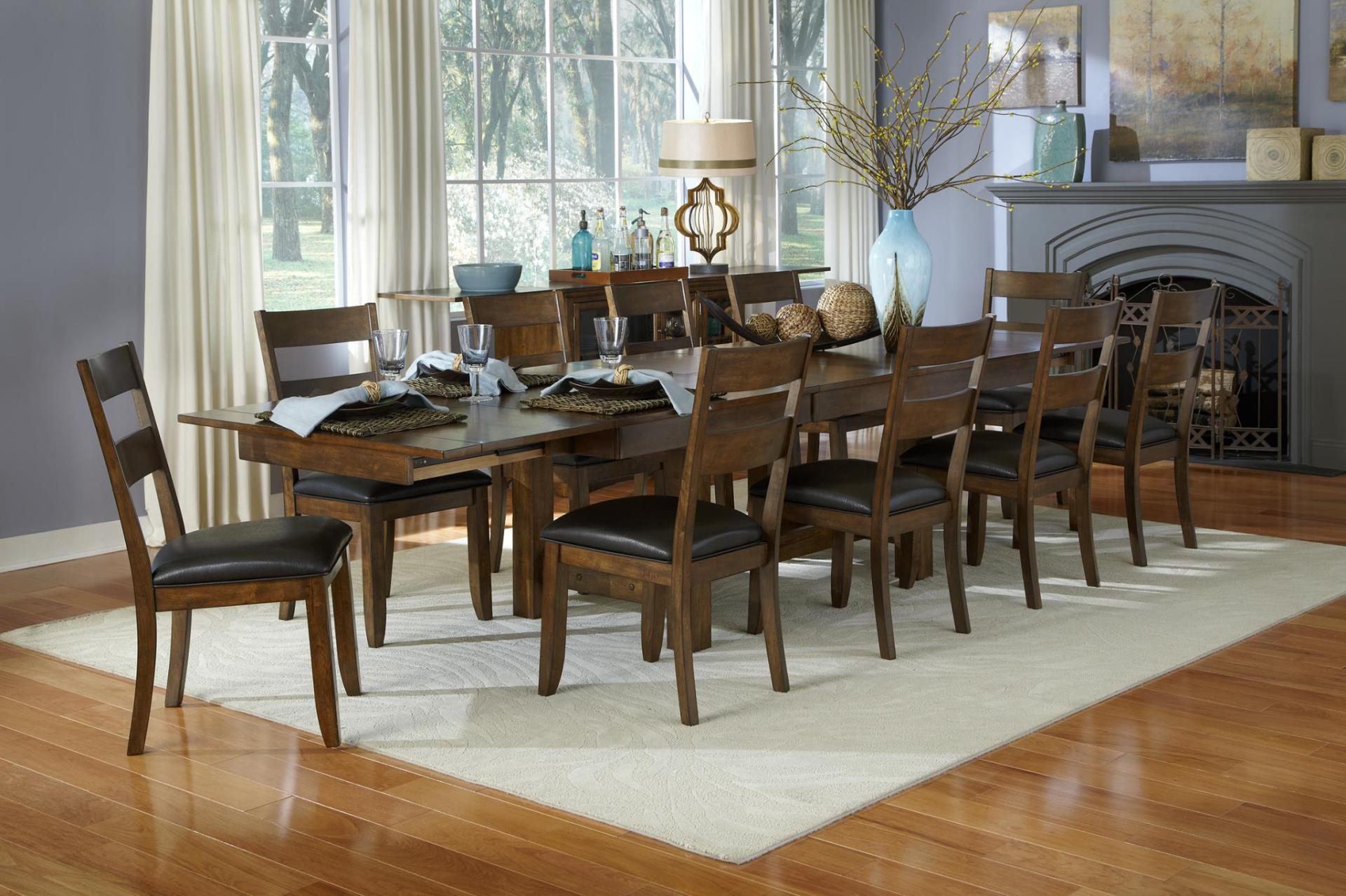TRESTLE TABLE 3 - 18” BUTTERFLY LEAVES