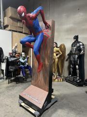 Life Size Marvel Amazing Spiderman 2 with Background Wall