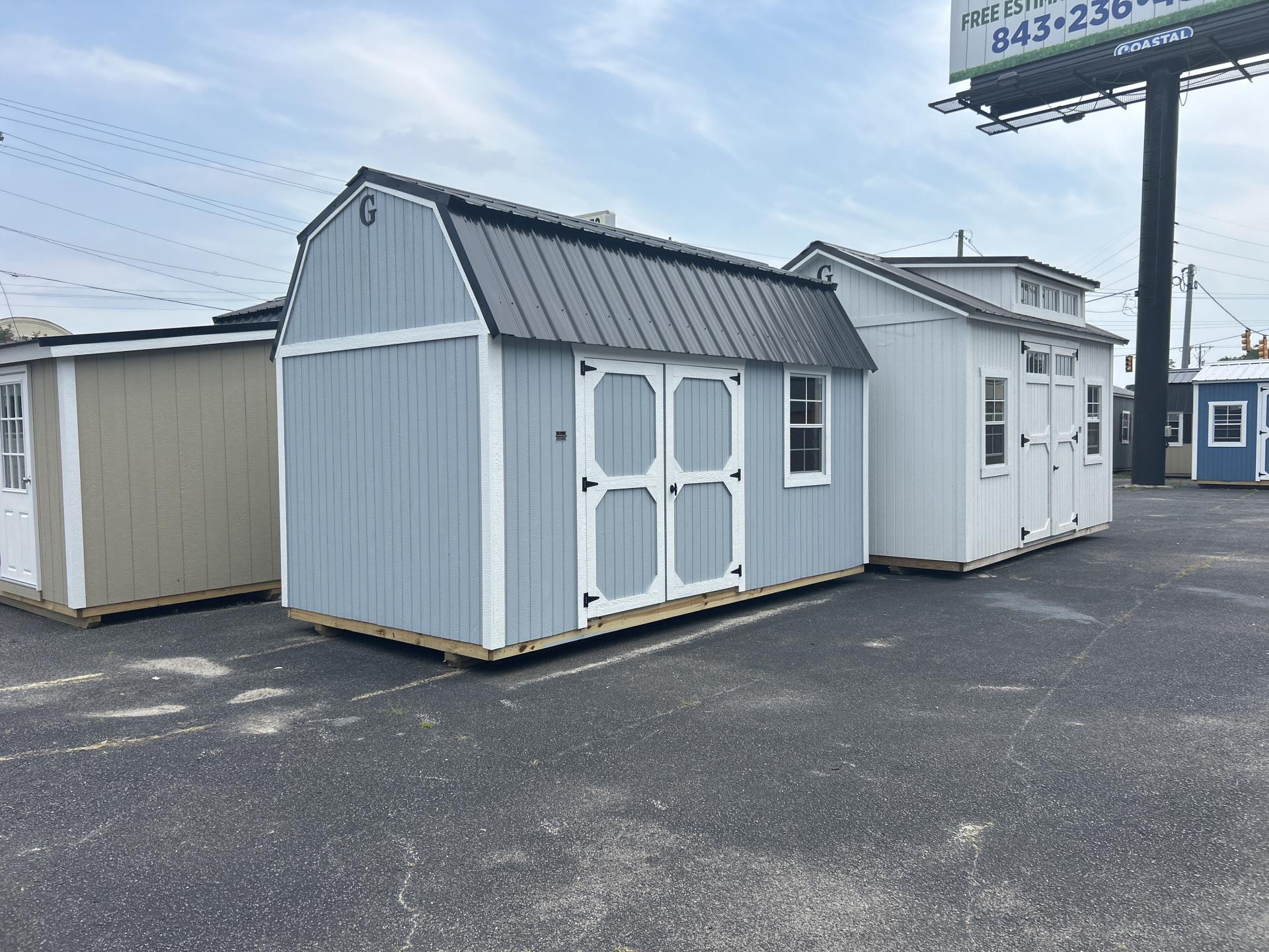 08x16 SIDE LOFTED BARN