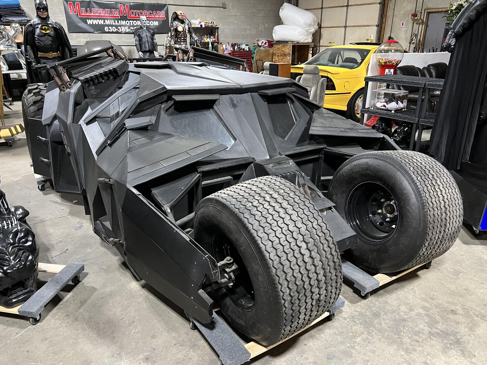 Dark Knight Batman and Batmobile