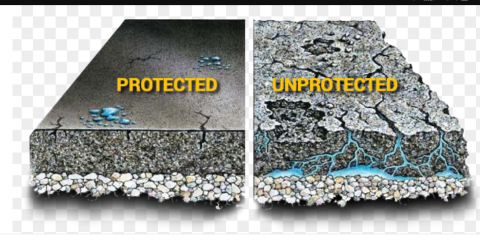 Asphalt Paving, Sealcoating
& Hot Rubber Crack Filling