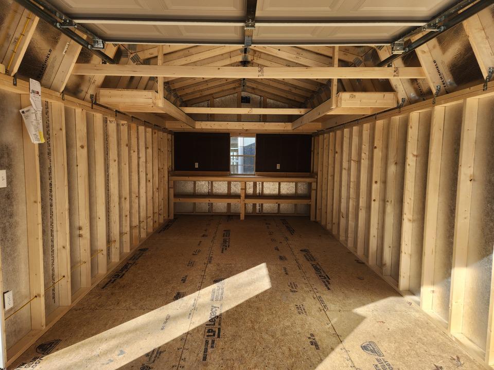 12x24 Lofted Garage