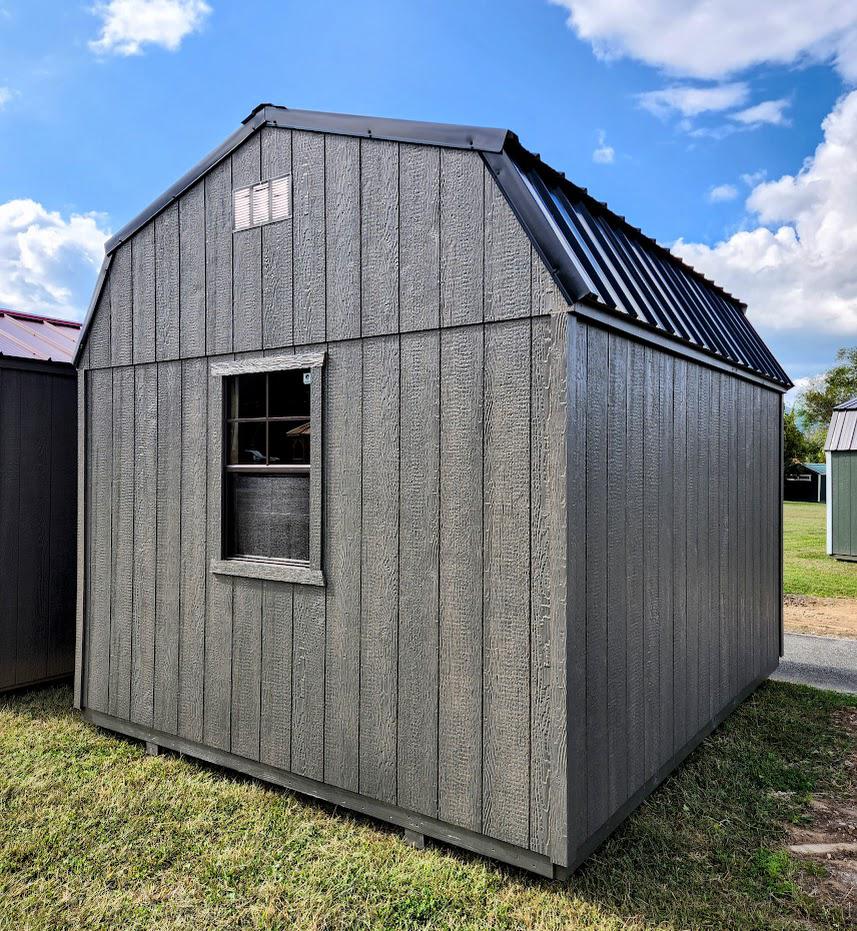 10x12 LOFTED BARN w/DOOR MAGNETS! - $200 DOWN DELIVERS!
