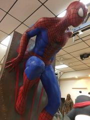 Life Size Marvel Amazing Spiderman 2 with Background Wall