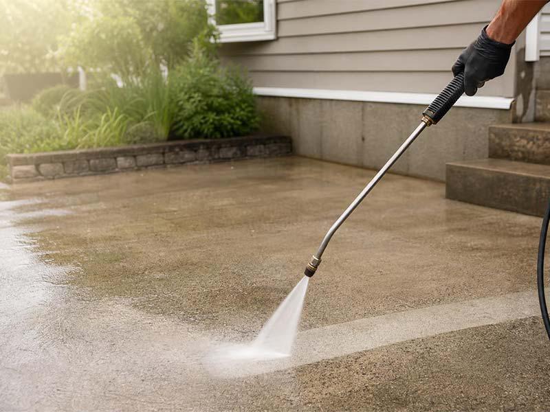 Professional Driveway Pressure Washing
