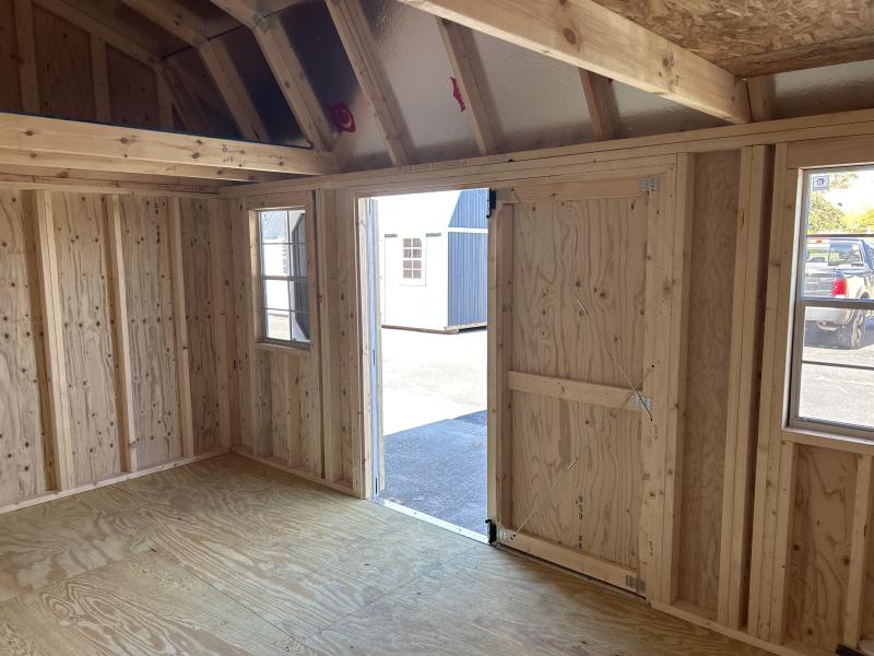 10x16 SIDE LOFTED BARN
